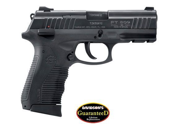 Taurus, Model 809, Double Action, Full Size 9MM, 4
