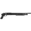Image 1 : Mossberg 57341 500 Pump 12 Gauge 18.5" 3" 5+1 Synthetic Pistol Grip Blk Matte Blued
