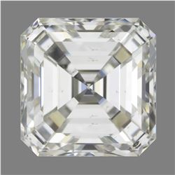 GIA/ASSCHER/F/SI1/1.5Ct