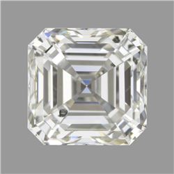 GIA/ASSCHER/F/SI2/1.01Ct