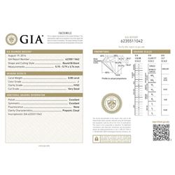 GIA/Round/J/VVS2/0.8Ct