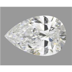 GIA/Pear/D/VVS2/0.9Ct