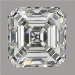 GIA/ASSCHER/G/SI1/1.51Ct