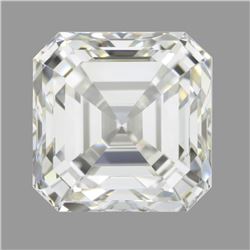 GIA/ASSCHER/F/VVS1/1.21Ct