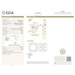 GIA/Cushion/FANCY-CLR/VVS2/0.72Ct