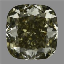 GIA/Cushion/FANCY-CLR/VS2/1.27Ct