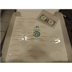 ZOMBIE SCAR BURN CUT BOIL SLICE SILICONE TRANSFER LOT 21