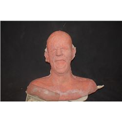 SCREAMING BURNED FULL HEAD BUST TO PAINT YOURSELF