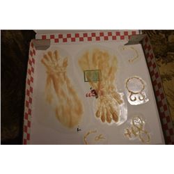 ZOMBIE SCAR BURN CUT BOIL SLICE SILICONE TRANSFER LOT 08