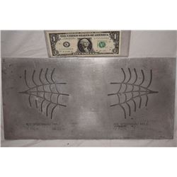 SPIDER-MAN 1 2 & 3 PAIR OF PALMS WEBBING ORIGINAL ADI ALUMINUM MOLD 2