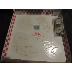 Z-CLEARANCE SCAR BURN CUT BOIL SLICE SILICONE TRANSFER LOT 19