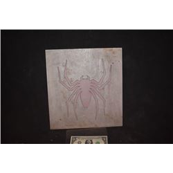 SPIDER-MAN 1 2 & 3 BACK SPIDER GLYPGH ORIGINAL ADI ALUMINUM MOLD 3