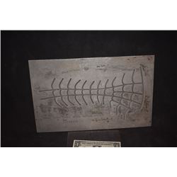 SPIDER-MAN 1 2 & 3 MASK WEBBING LEFT REAR ORIGINAL ADI ALUMINUM MOLD 2