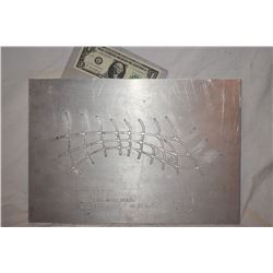 SPIDER-MAN 1 2 & 3 MASK WEBBING LEFT SIDE ORIGINAL ADI ALUMINUM MOLD