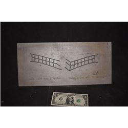 SPIDER-MAN 1 2 & 3 BELT WEBBING REAR PAIR ORIGINAL ADI ALUMINUM MOLD