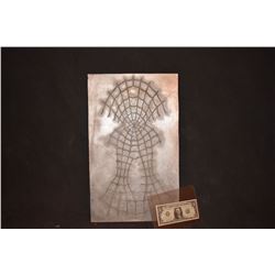 SPIDER-MAN 1 2 & 3 REMOVABLE MASK WEBBING ORIGINAL ADI ALUMINUM MOLD THE ONLY ONE!