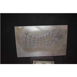 SPIDER-MAN 1 2 & 3 MASK WEBBING RIGHT SIDE ORIGINAL ADI ALUMINUM MOLD 1