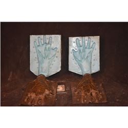 SPIDER-MAN 3 VENOM PROTOTYPE PUPPET HANDS ORIGINAL STUDIO MOLD