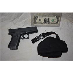 HERO METAL HAND GUN NON FIRING WEAPON & HOLSTER FROM UNKNOWN PRODUCTIONS