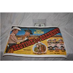 RONALD REAGAN BEDTIME FOR BREZHNEV COLD WAR POLITICAL PROPOGANDA POSTER