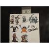 Image 1 : ZZ-CLEARANCE NIGHTMARE BEFORE CHRISTMAS WHOLESALE LOT OF VINTAGE STICKERS $1.00 EACH!