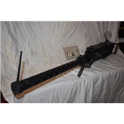 50 CALIBER MACHINE GUN ALL METAL NON-FIRING PROP WITH RANGE SITES