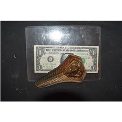 NIGHT AT THE MUSEUM 2 SCREEN USED KAMUNRAH EGYPTIAN RUBBER LION GLYPH