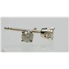 Image 1 : #4-14KT YELLOW GOLD DIAMOND STUD EARRINGS