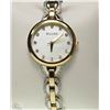 Image 1 : #8-BULOVA CRYSTAL MOTHER OF PEARL WOMEN WATCH