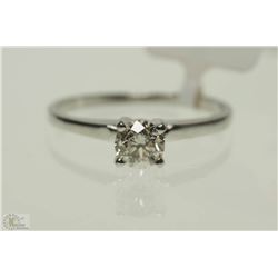 #14-10KT WHITE GOLD DIAMOND RING