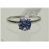 Image 1 : #19-10KT WHITE GOLD TANZANITE RING