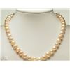 Image 1 : #26-STERLING SILVER FRESHWATER PEARL NECKLACE