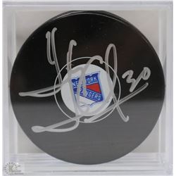 HENRIK LUNDQVIST SIGNED NEW YORK RANGERS