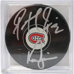 KEN DRYDEN AND PATRICK ROY SIGNED MONTREAL