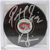 Image 1 : KEN DRYDEN AND PATRICK ROY SIGNED MONTREAL
