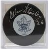 Image 1 : ALLAN STANLEY SIGNED TORONTO MAPLE LEAFS