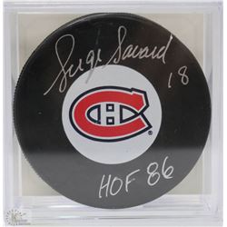 SERGE SAVARD SIGNED MONTREAL CANADIENS