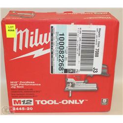 NEW MILWAUKEE JIGSAW IN CASE