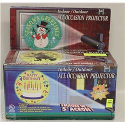 INDOOR/OUTDOOR ALL OCCASION PROJECTOR