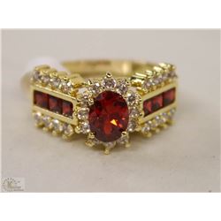 LADIES 10KT GOLD FILLED/PLATED RING SZ 8