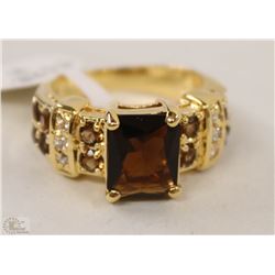 LADIES 10KT GOLD FILLED/PLATED RING SZ 8