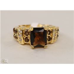 LADIES 10KT GOLD FILLED/PLATED RING SZ 9