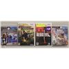 Image 1 : 2 PS3 GAMES & 2 WII GAMES