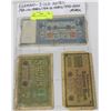 Image 1 : 29) 3 GERMAN BANK NOTES 1910-1922