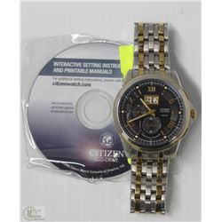 CITIZEN ECO DRIVE WATCH WITH DISC