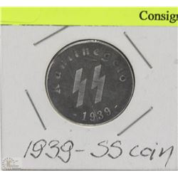 GERMAN NAZI 1939-SS COIN