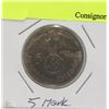 Image 1 : NAZI 1938 5 MARK COIN