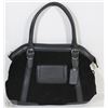 Image 1 : NEW DELLA LEATHER CAMILLE PURSE BLACK RAVEN COLOR