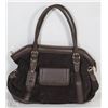 Image 1 : NEW DELLA LEATHER CAMILLE PURSE BROWN COLOR