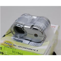 JEWELERS MAGNIFIER 60 POWER WITH LED & UV LIGHTS